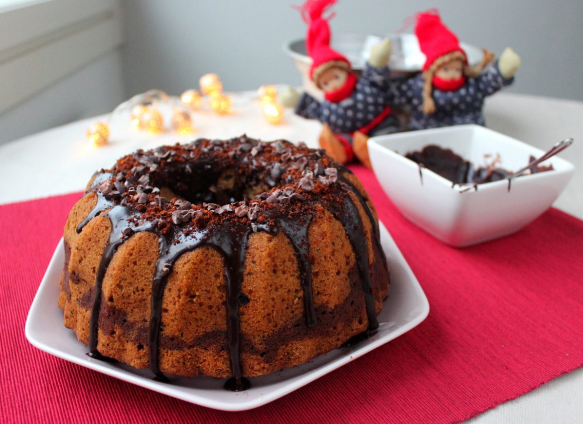 gluteeniton ja vegaaninen tiikerikakku